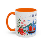 Hong Kong Coffee Mug | Travel Souvenir Accent Mug | Place Gift Ceramic Cup 11oz 15oz