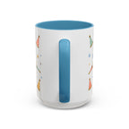 New Year Midnight Mug | Candle Firework Watercolor Party Gift | Accent Cup 11oz 15oz