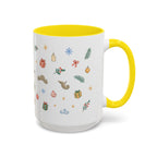 Angkor Christmas Mug | Watercolor Travel Souvenir | Holiday Gift | Accent Ceramic Coffee Cup 11oz 15oz