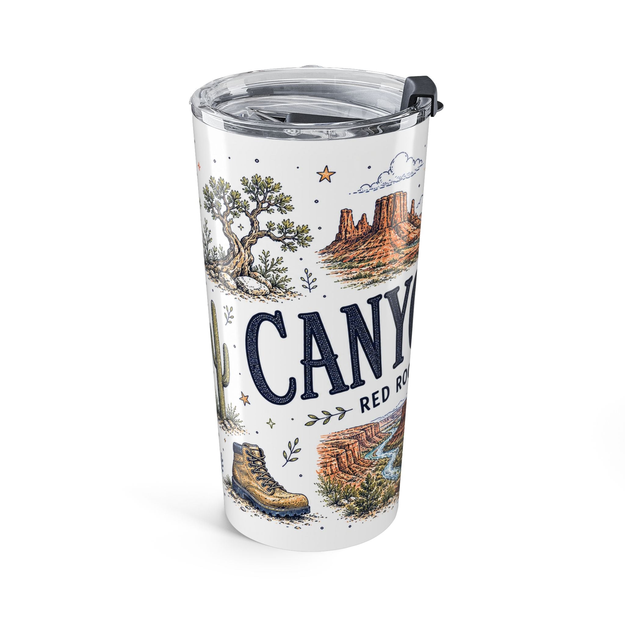 Canyonlands National Park 20oz Tumbler | Utah Red Rock Desert River Gift | Insulated Stainless Steel Travel Cup