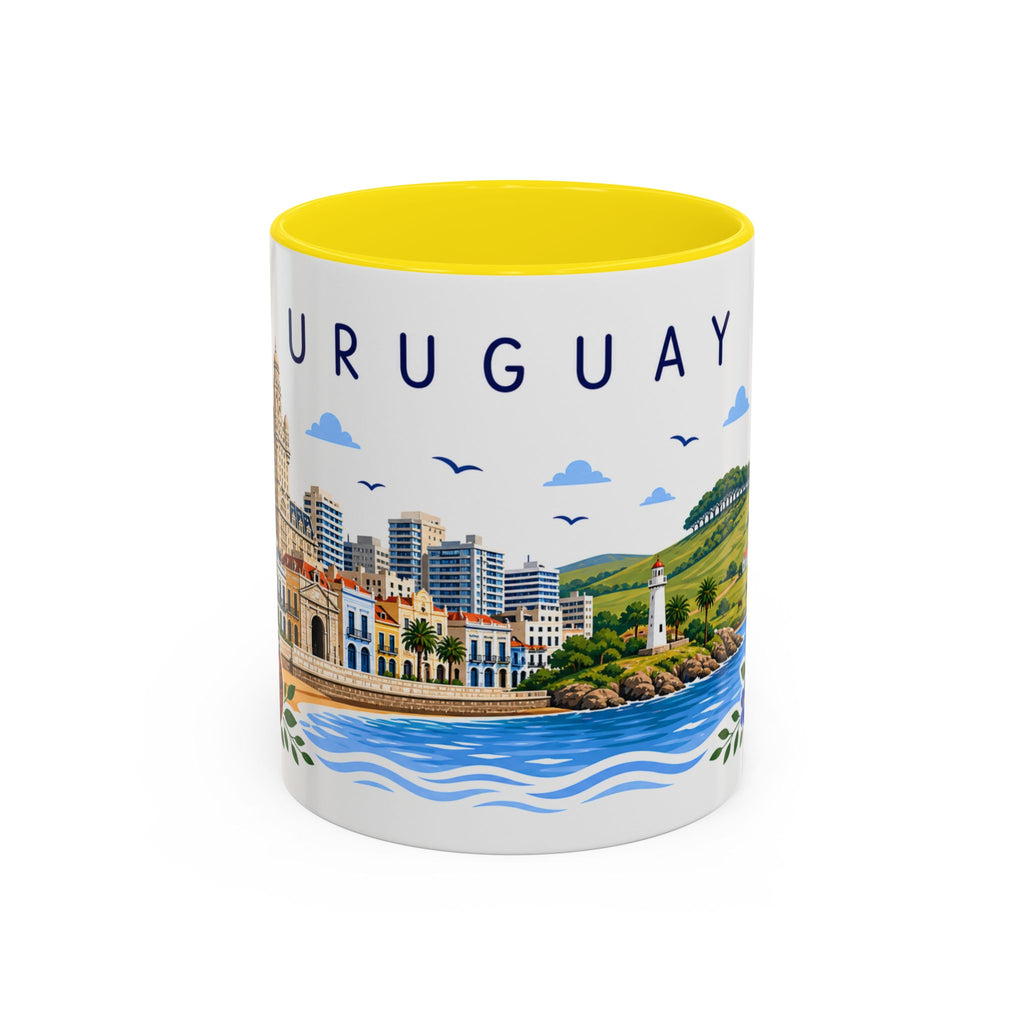 Uruguay Coffee Mug | Travel Souvenir Accent Mug | Place Gift Ceramic Cup 11oz 15oz