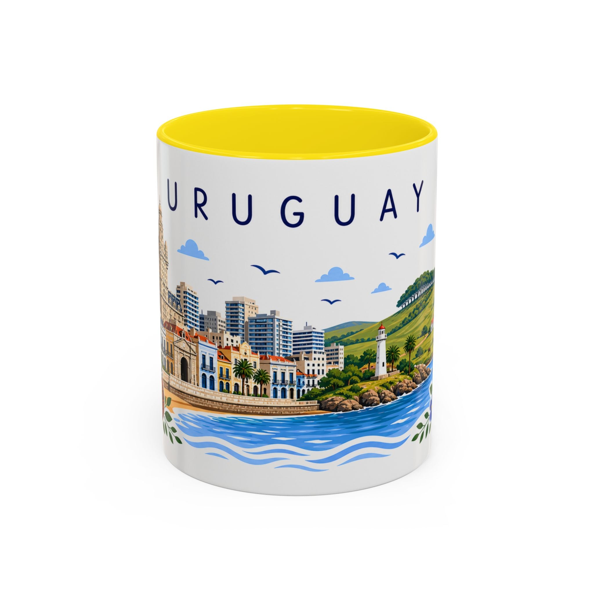 Uruguay Coffee Mug | Travel Souvenir Accent Mug | Place Gift Ceramic Cup 11oz 15oz