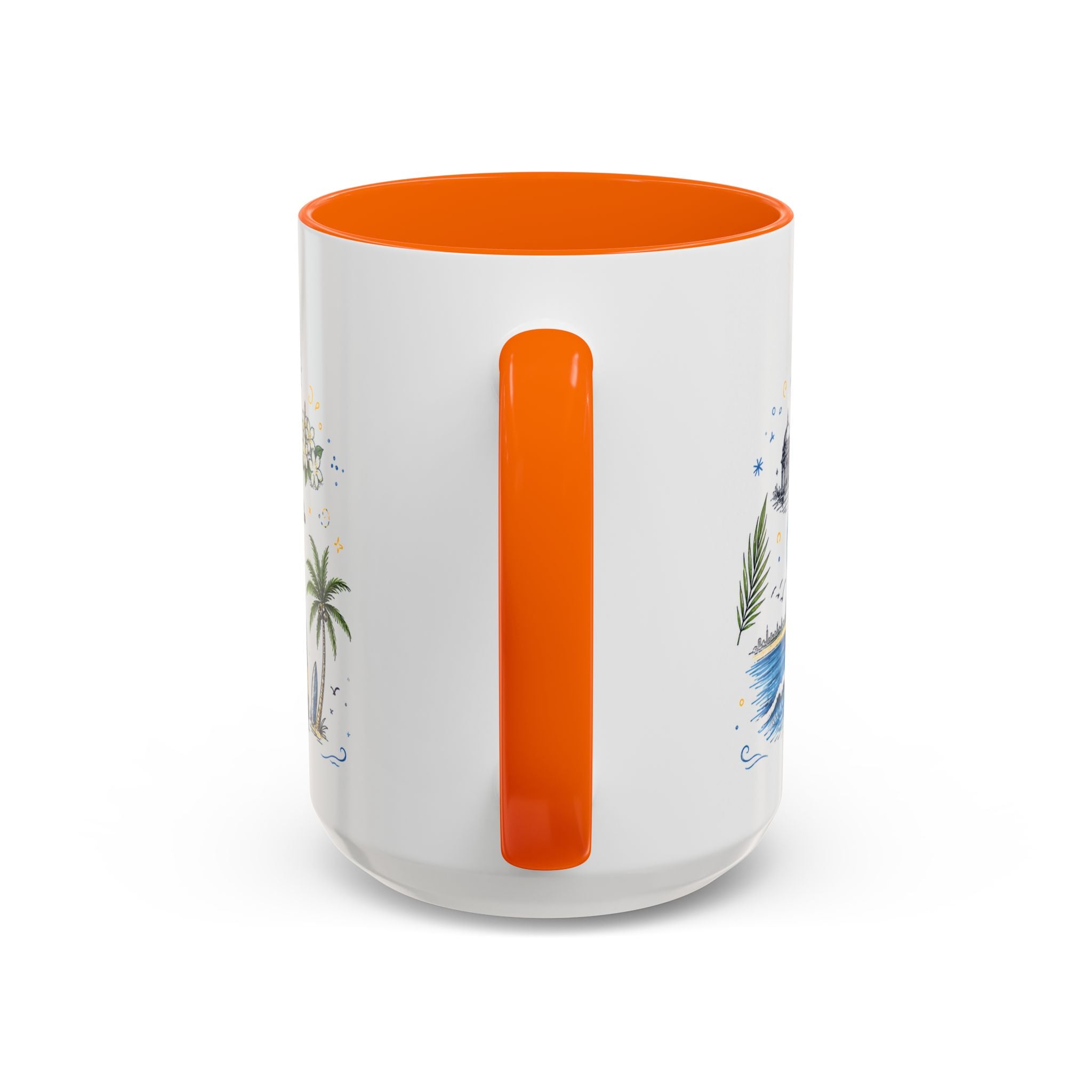 Chennai Coffee Mug | India Souvenir Travel Gift | Accent Color Ceramic 11oz 15oz