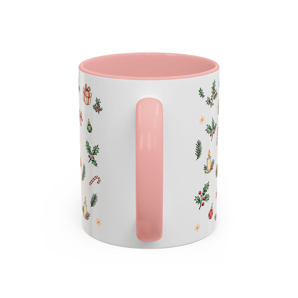 Lisbon Christmas Mug | Watercolor City Souvenir | Ceramic Coffee Cup 11oz 15oz