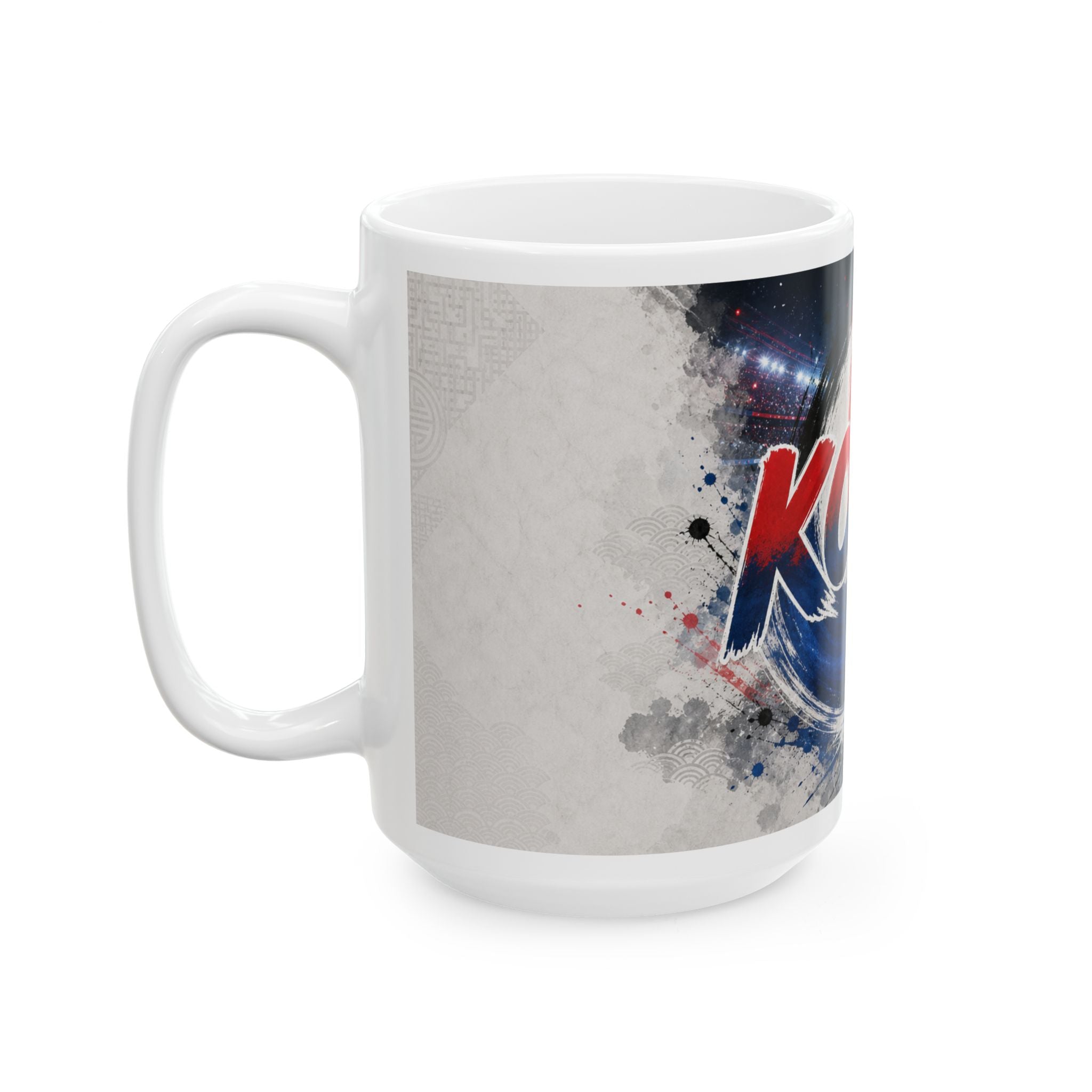 Korea Soccer Spirit Coffee Mug | Soccer Fan Gift | Ceramic 11oz 15oz Match Day Cup