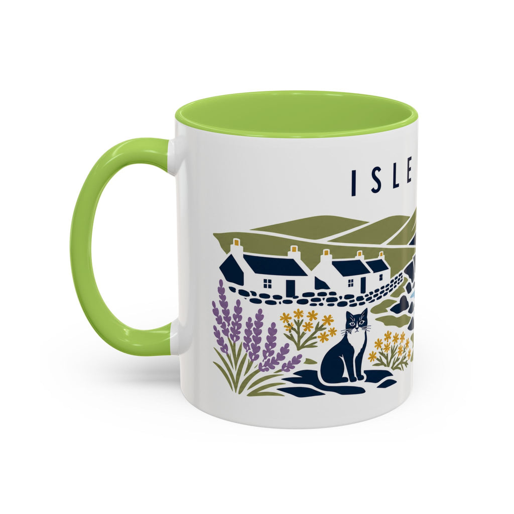Isle of Man Coffee Mug | Travel Souvenir Accent Mug | Country Gift Ceramic Cup 11oz 15oz