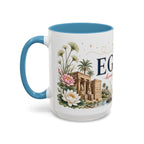 Egypt Home Country Mug | Moving Away Gift | Long Distance Friendship | 11 oz 15 oz Accent Mug