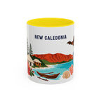 New Caledonia Coffee Mug | Travel Souvenir Accent Mug | Country Gift Ceramic Cup 11oz 15oz