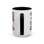 New Orleans Illustrated Travel Mug | City Souvenir Accent Coffee Mug | 11oz 15oz Ceramic Cup