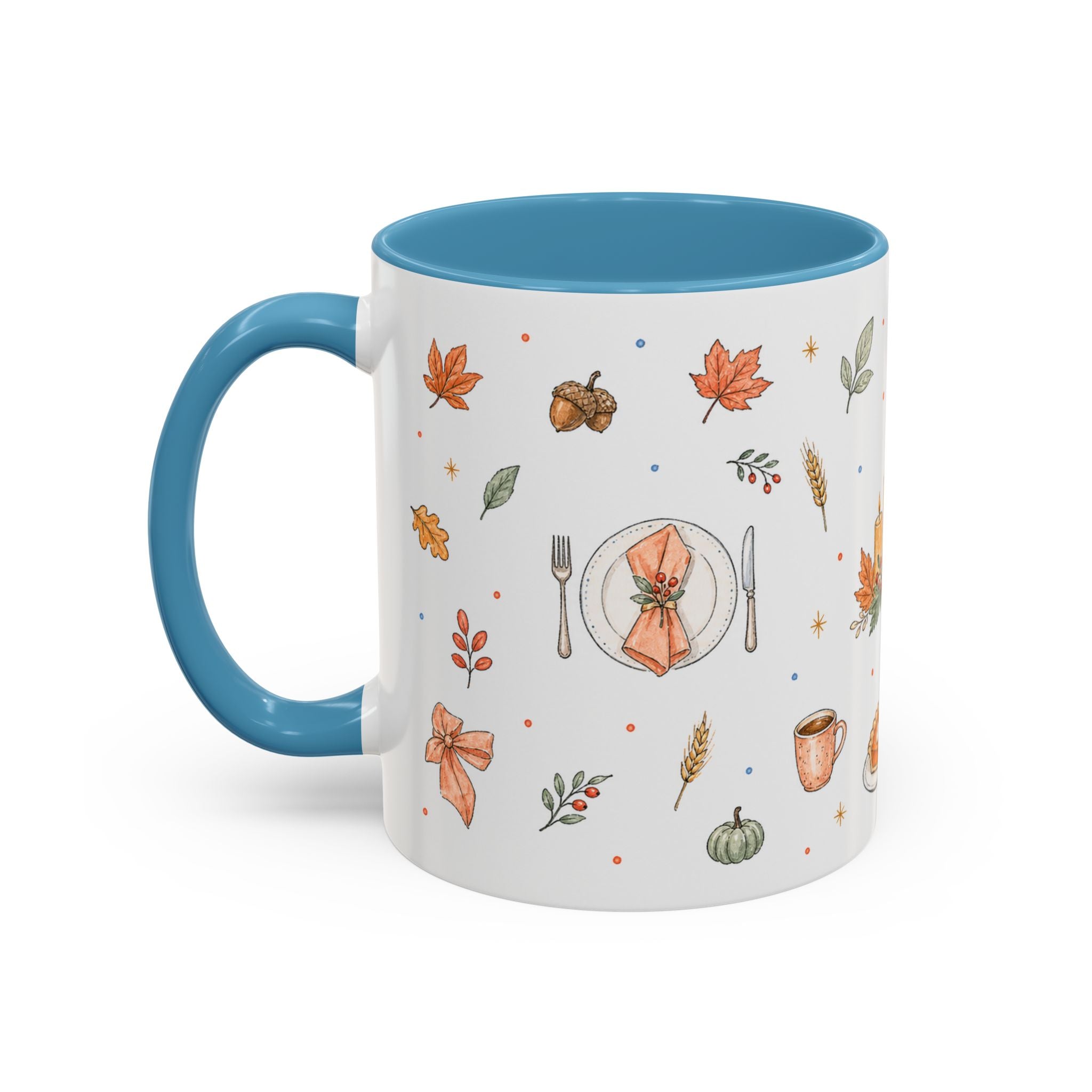 Thanksgiving Host Mug | Cozy Watercolor Gathering Gift | Autumn Accent Cup 11oz 15oz