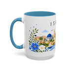 Israel Coffee Mug | Travel Souvenir Accent Mug | Place Gift Ceramic Cup 11oz 15oz
