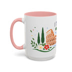 Italy Coffee Mug | Travel Souvenir Accent Mug | Country Gift Ceramic Cup 11oz 15oz