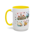 Ho Chi Minh City Coffee Mug | Postage Stamp Collage Mug | Travel Souvenir Accent Cup 11oz 15oz