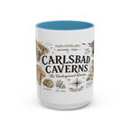 Carlsbad Caverns National Park Coffee Mug | New Mexico Cave Exploration Bat Gift | Accent Color Ceramic 11oz 15oz