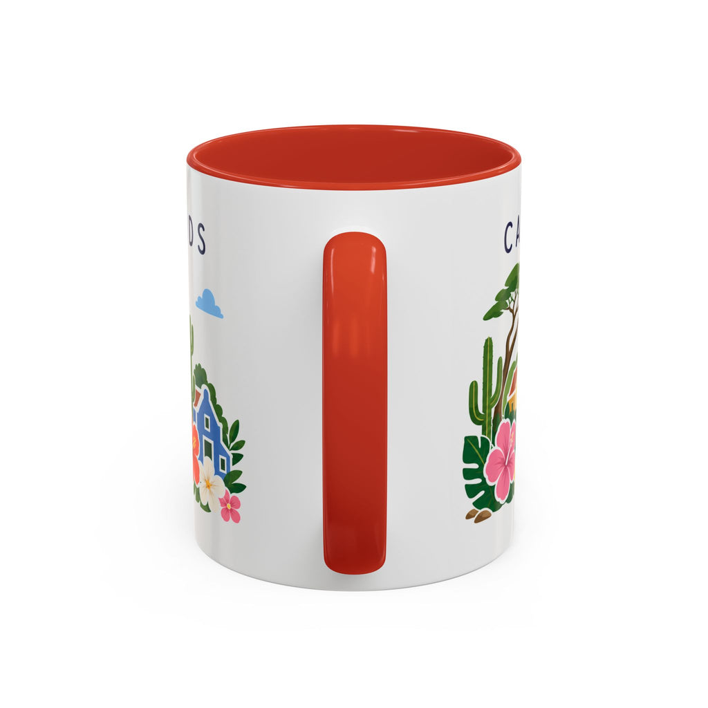 Caribbean Netherlands Coffee Mug | Travel Souvenir Accent Mug | Country Gift Ceramic Cup 11oz 15oz
