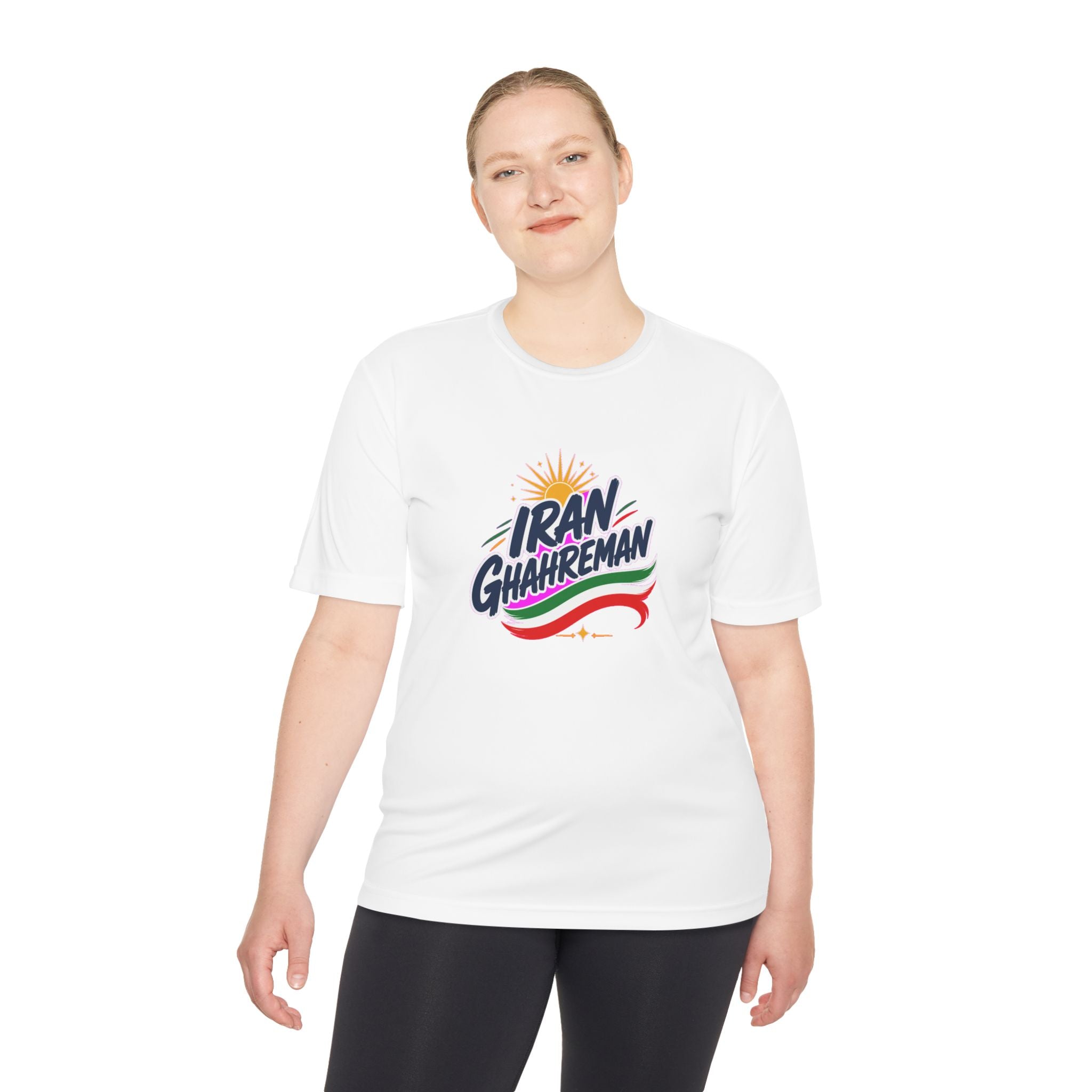 Iran Ghahreman Soccer Fan T-Shirt, Moisture-Wicking Sport Tee