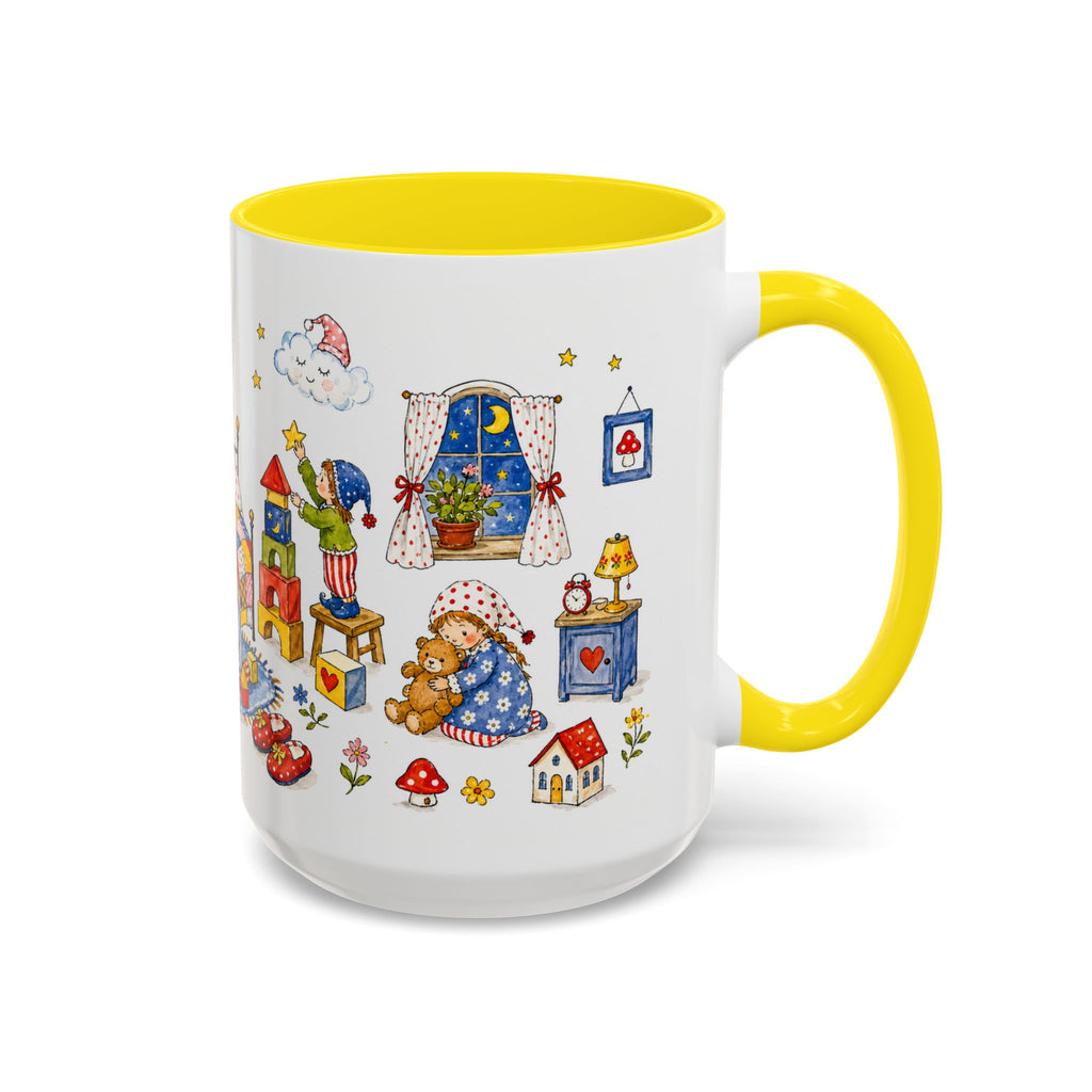 Bedtime Toy Room Fairytale Mug | Storybook Accent Coffee Mug | EveryLegend