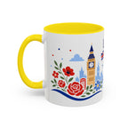 United Kingdom Coffee Mug | Travel Souvenir Accent Mug | Country Gift Ceramic Cup 11oz 15oz