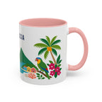 Saint Lucia Coffee Mug | Travel Souvenir Accent Mug | Country Gift Ceramic Cup 11oz 15oz