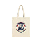 United States Soccer Tote Bag | USA Football Fan Gift | Country Supporter Tote Bag