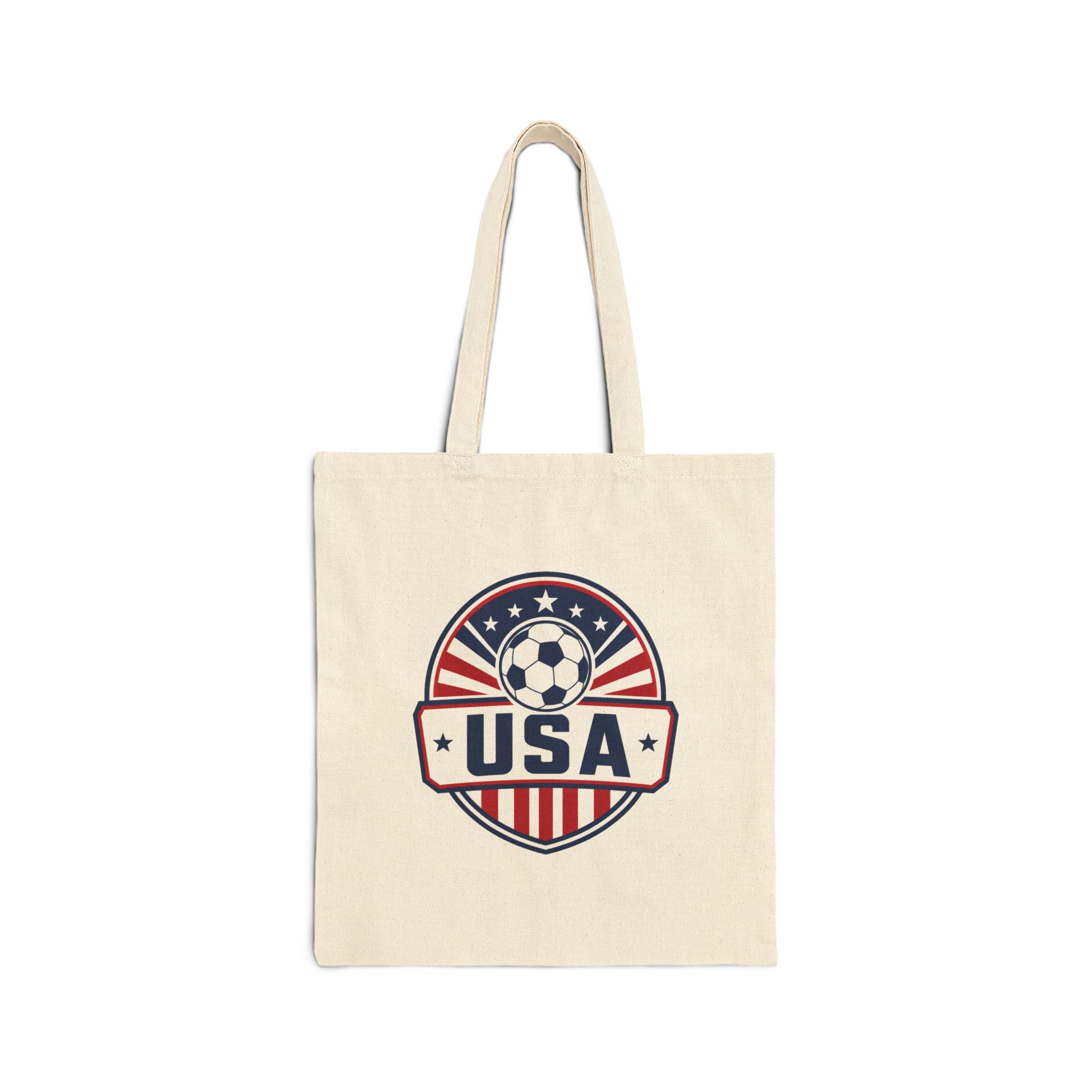 United States Soccer Tote Bag | USA Football Fan Gift | Country Supporter Tote Bag