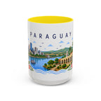 Paraguay Coffee Mug | Travel Souvenir Accent Mug | Place Gift Ceramic Cup 11oz 15oz