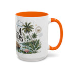Kerala Backwaters Coffee Mug | Travel Destination Souvenir Gift | Accent Color Ceramic 11oz 15oz