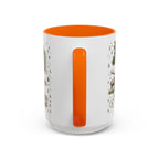 Olympic Coffee Mug | National Park Hiking Rainforest Gift | Accent Color Ceramic 11oz 15oz
