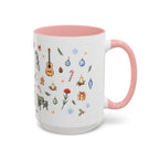 Madrid Christmas Mug | Watercolor City Souvenir, Travel Memories, Ceramic Coffee Cup