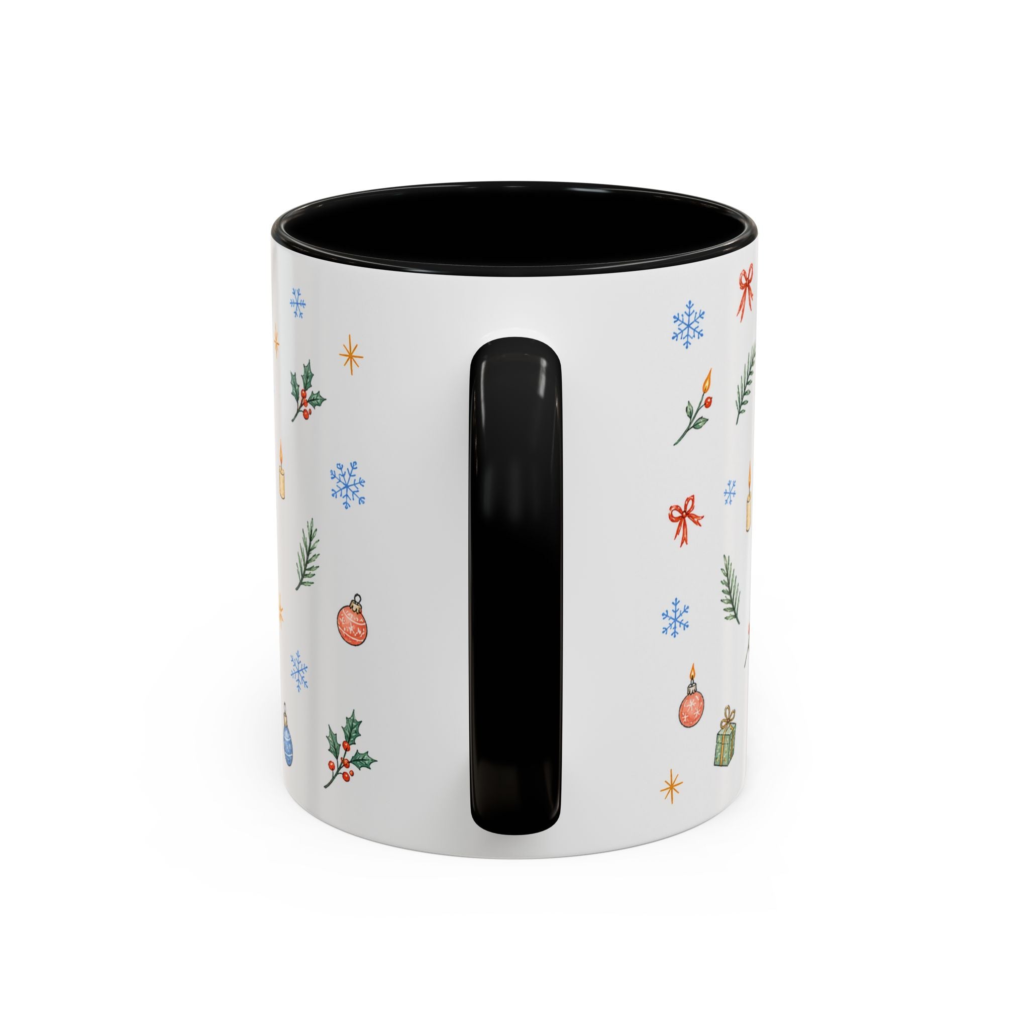 Istanbul Christmas Mug | Watercolor Travel Souvenir | Holiday Gift | Accent Ceramic Coffee Cup 11oz 15oz
