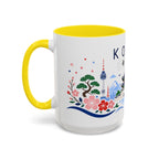 South Korea Coffee Mug | Travel Souvenir Accent Mug | Country Gift Ceramic Cup 11oz 15oz