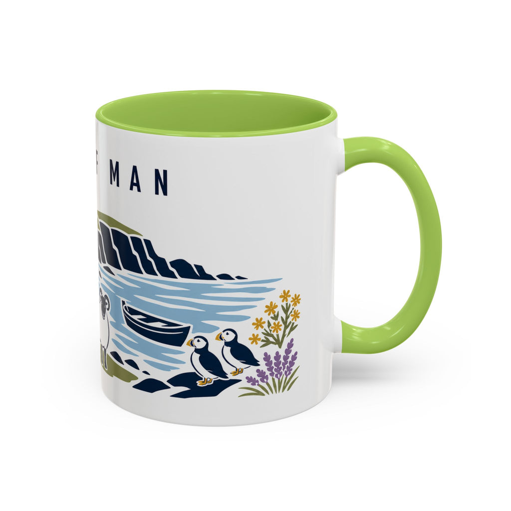Isle of Man Coffee Mug | Travel Souvenir Accent Mug | Country Gift Ceramic Cup 11oz 15oz