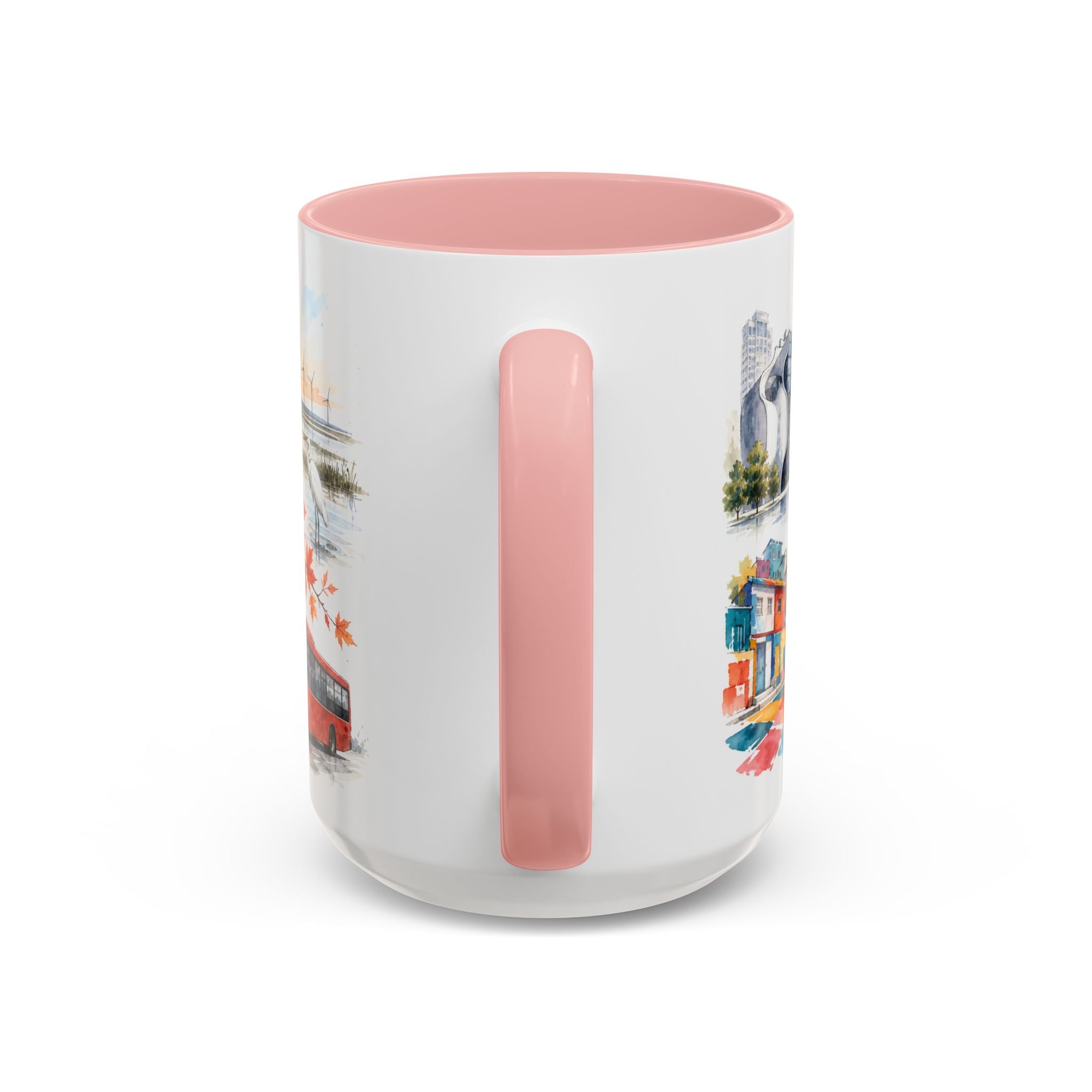 Taichung Coffee Mug | Taiwan Travel Souvenir | Vintage Illustrated City Gift | 11 oz 15 oz Accent Mug
