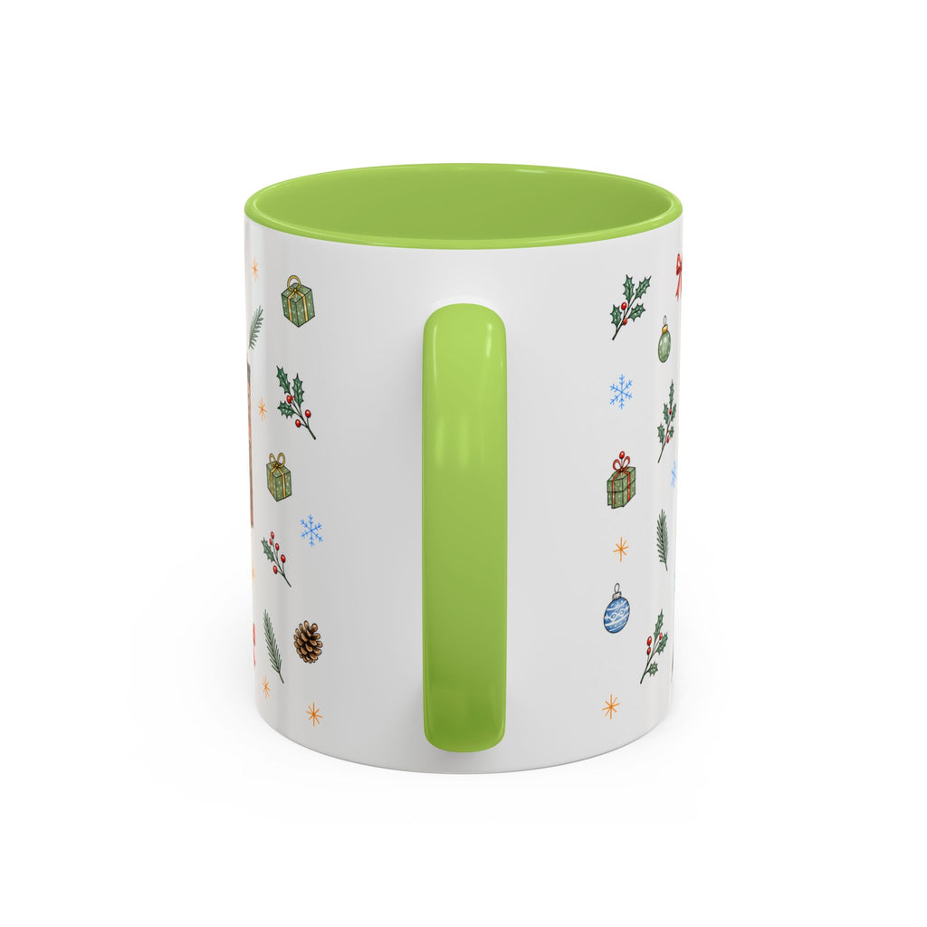 New York City Christmas Mug | Watercolor City Souvenir | Ceramic Coffee Cup