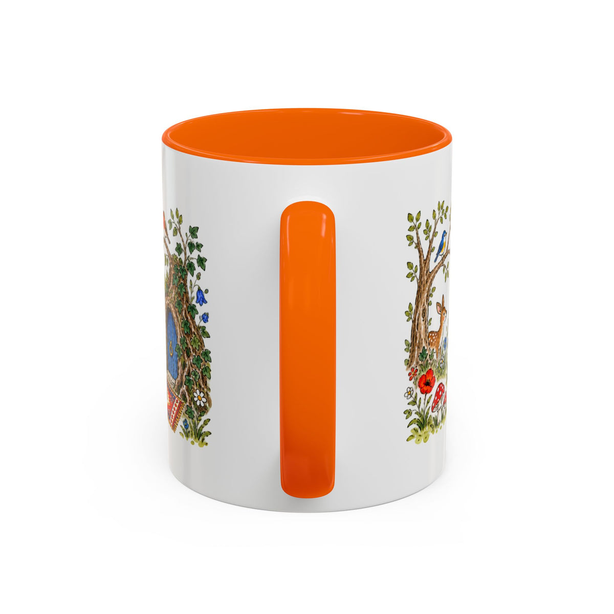 The Three Feathers Mug | Storybook Fairy Tale Accent Coffee Mug | EveryLegend