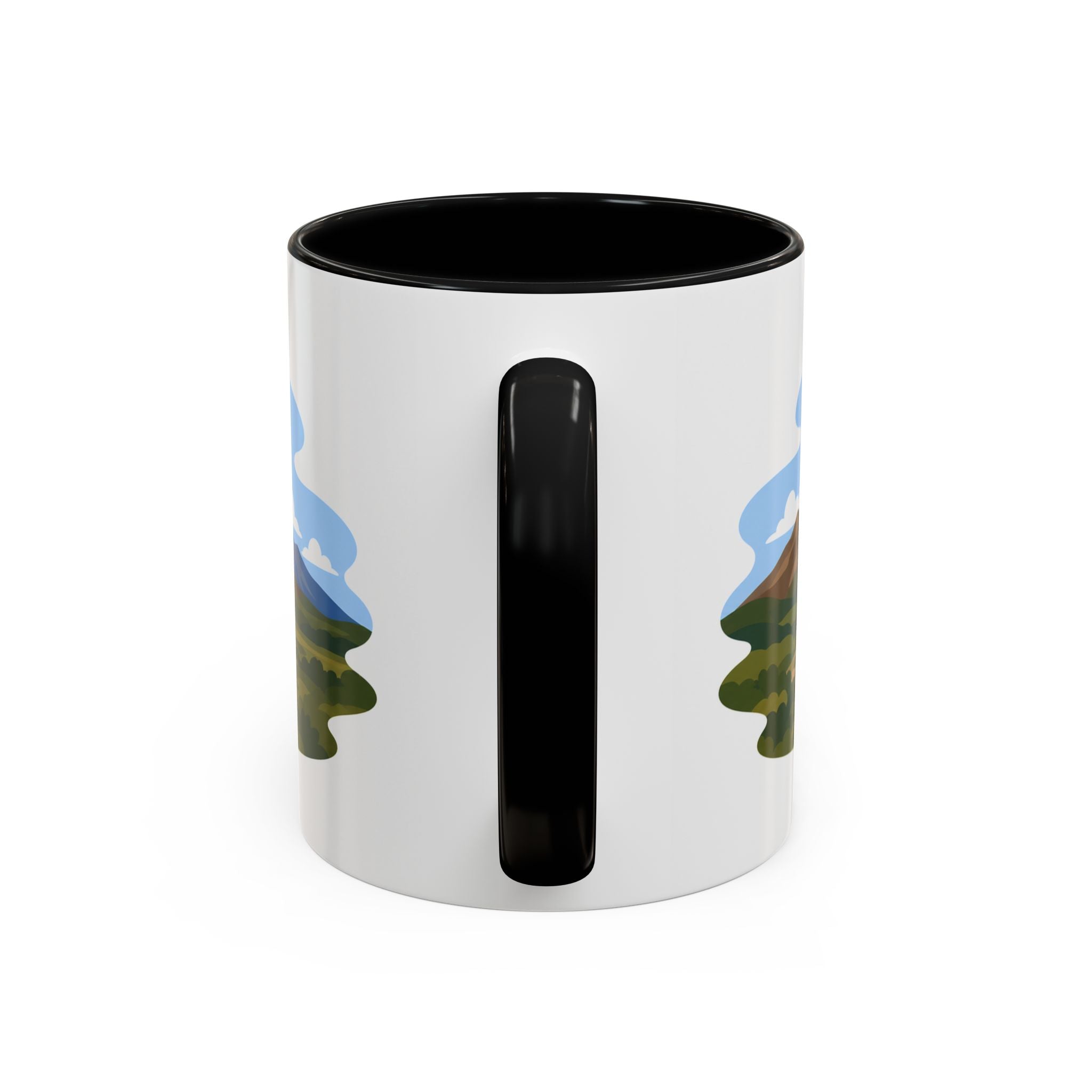 Katmai National Park Coffee Mug | Solid Color Block Park Souvenir | 11oz 15oz Accent Mug