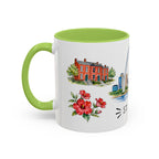 St. Louis Illustrated Travel Mug | City Souvenir Accent Coffee Mug | 11oz 15oz Ceramic Cup