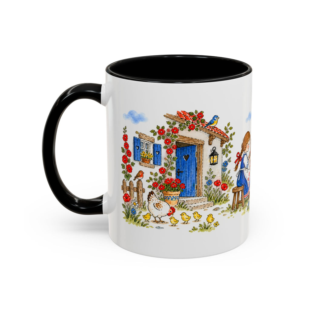 Spindle Shuttle and Needle Mug | Storybook Fairy Tale Accent Coffee Mug | EveryLegend