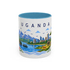 Uganda Coffee Mug | Travel Souvenir Accent Mug | Place Gift Ceramic Cup 11oz 15oz