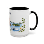 Stockholm Coffee Mug | Sweden Travel Souvenir | Porcelain Decal City Gift | 11oz 15oz Accent Mug