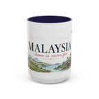 Malaysia Home Country Mug | Moving Away Gift | Long Distance Friendship | 11 oz 15 oz Accent Mug