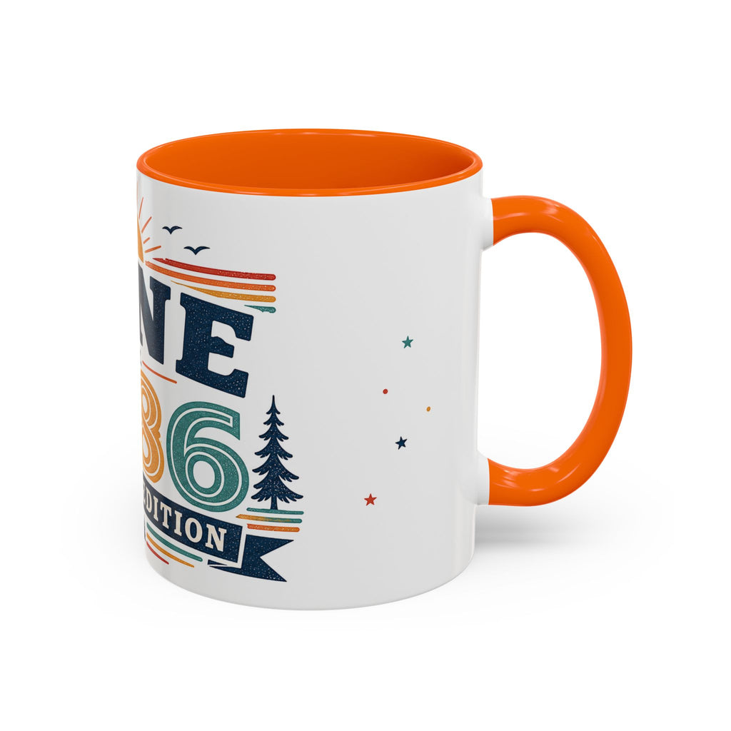 Custom Retro Birthday Mug | Personalized Month Year Gift (11oz 15oz)