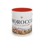 Morocco Home Country Mug | Moving Away Gift | Long Distance Friendship | 11 oz 15 oz Accent Mug