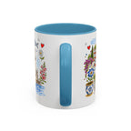 Lisbon Travel Mug | European City Souvenir Accent Coffee Mug | 11oz 15oz Ceramic Cup