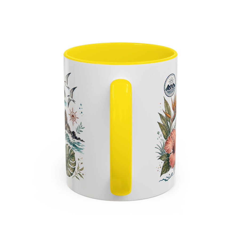 Na Pali Coast Mug, Hawaii Travel Souvenir, Bucket List Gift, Accent Ceramic Coffee Mug 11oz 15oz