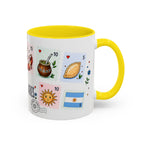Buenos Aires Coffee Mug | Postage Stamp Collage Mug | Travel Souvenir Accent Cup 11oz 15oz