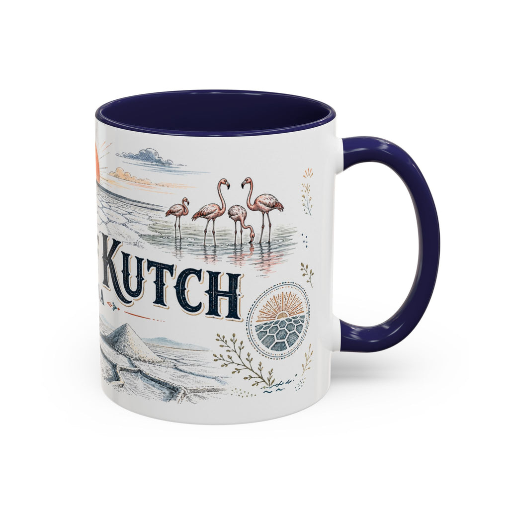 Rann of Kutch Mug, India Travel Souvenir, Bucket List Gift, Accent Ceramic Coffee Mug 11oz 15oz