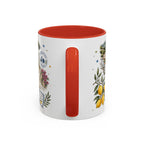 Amalfi Coast Coffee Mug | Travel Destination Souvenir Gift | Accent Color Ceramic 11oz 15oz