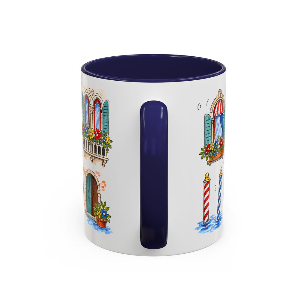 Venice Travel Mug | European City Souvenir Accent Coffee Mug | 11oz 15oz Ceramic Cup