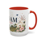 Vietnam Home Country Mug | Moving Away Gift | Long Distance Friendship | 11 oz 15 oz Accent Mug